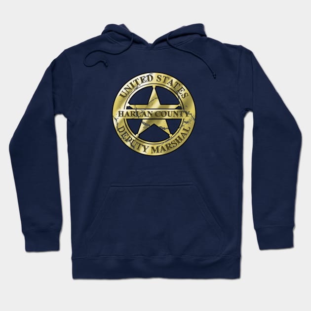 Harlan County Deputy Marshal Hoodie by robotrobotROBOT